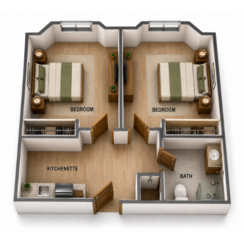 Greenleaf Court - 2 Bedroom